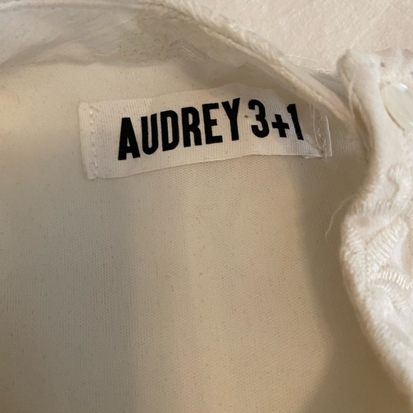 White Halter Lace Mini Dress - Picture 2 of 2